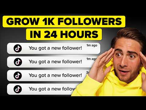 How to Grow 1,000 REAL Followers on TikTok in 1 Day or Less (Real Results)