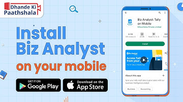 Install Biz Analyst on your mobile in just a few simple steps | Tutorials | Khatabook