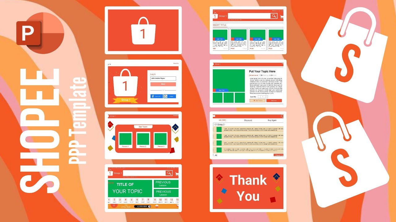 powerpoint presentation on mobile shopee