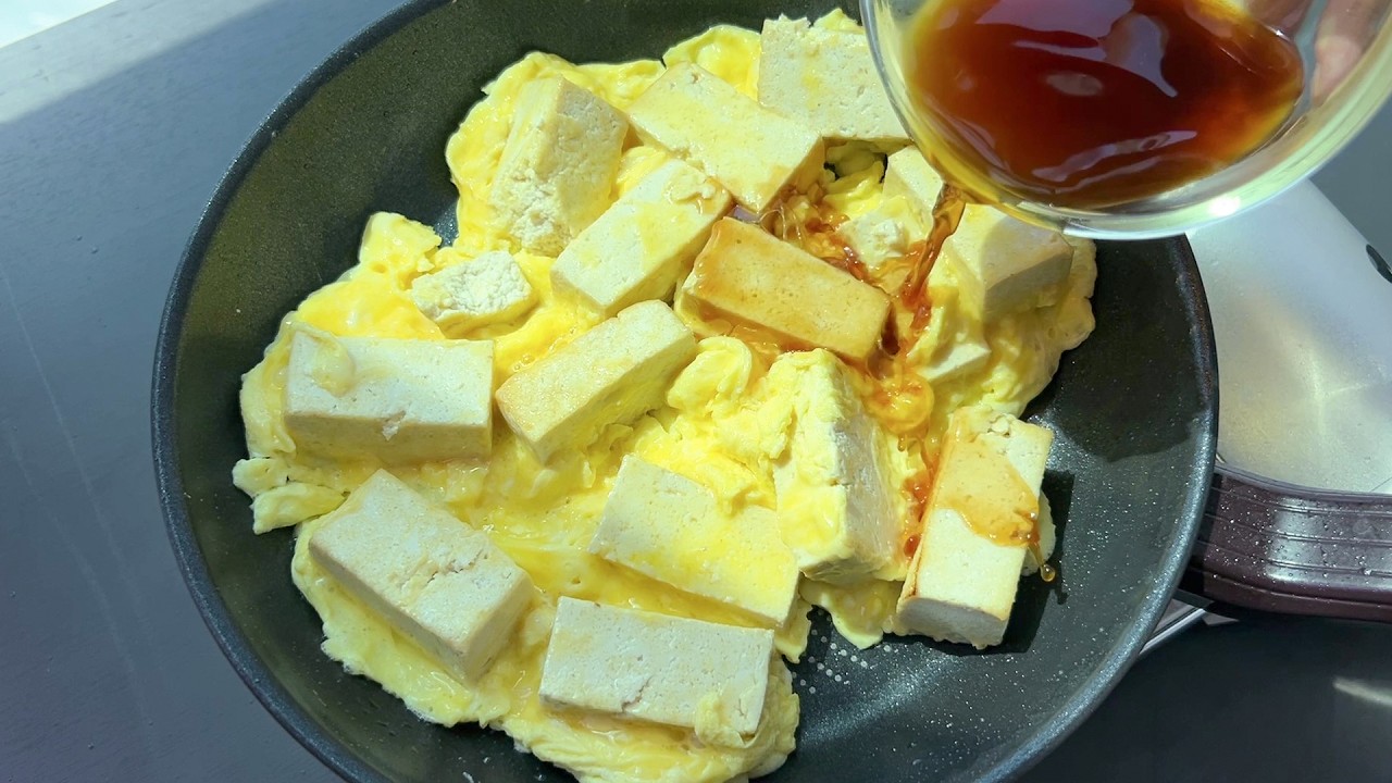 계란 두부 볶음