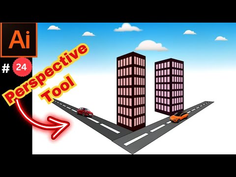 How to Use Perspective Grid Tool | Perspective Grid in illustrator ...