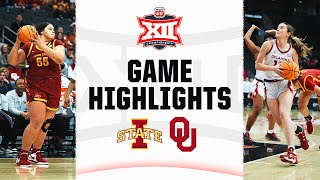 Iowa State vs. Oklahoma | Phillips 66 Big 12 Women's Basketball Championship | March 11, 2024 by Big 12 Conference 201 views 3 weeks ago 5 minutes, 52 seconds