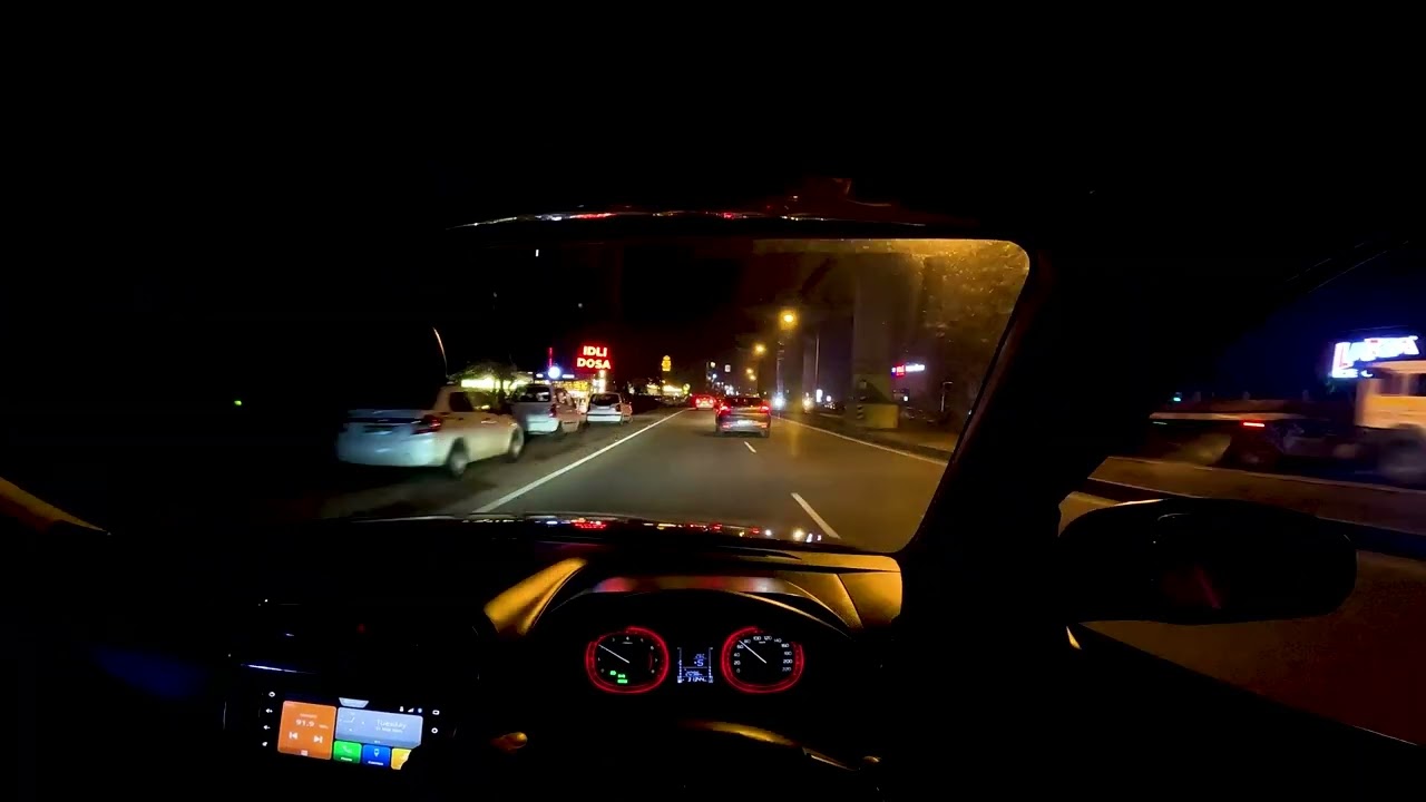 Suzuki Vitara Brezza Pov drive | Kochi to Calicut | Night POV | Relax driving | ASMR