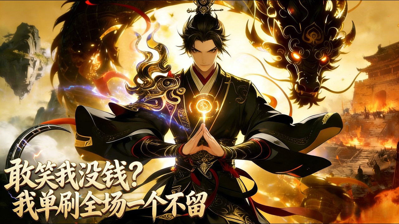 【FULL】《敢笑我沒錢？我單刷全場一個不留》十塊錢萌寵變史詩，金色詞條一路狂飆，從被嘲諷窮小子，逆襲成無敵召喚教官！ #動漫 #小說改編