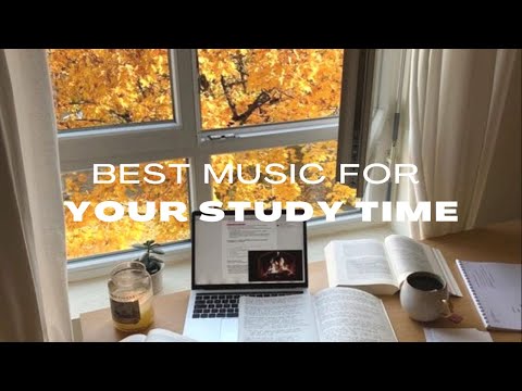 PLAYLIST study with me with autumn vibes and chill songs