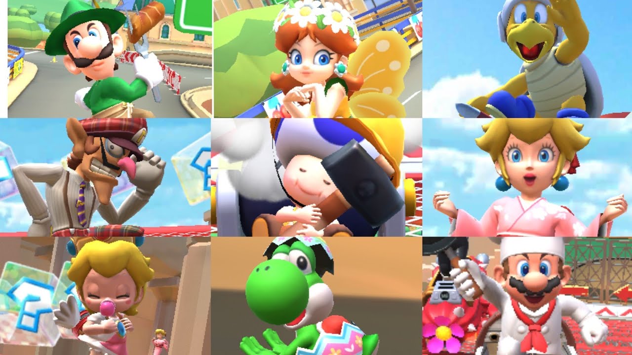 Mario Kart Tour - All Stunt Animations (Complete Edition)
