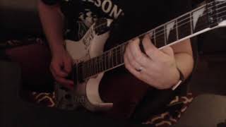 Ghost - Square Hammer Cover w/ solo (original song key, E standard guitar tuning)