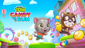 Talking Tom Candy Run - Mobile Gameplay Walkthrough Part 1 (iOS, Android)