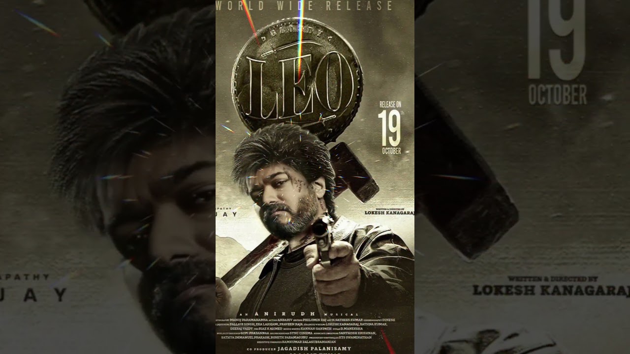 Leo movie posters whatsapp status| please like share and Subscribe ♥️🙏