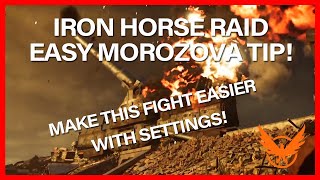 IRON HORSE BOSS 4 MOROZOVA MADE EASIER! DIVISION 2