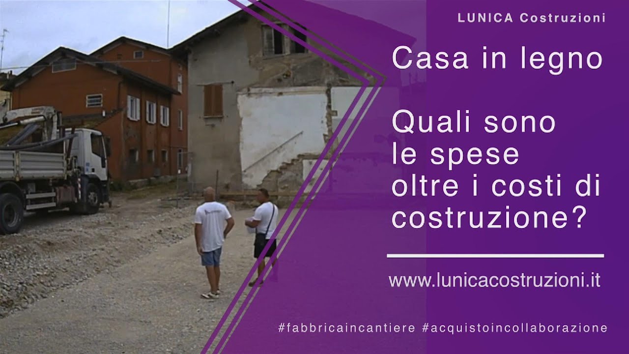 Casa in legno: spese oltre i costi di costruzione