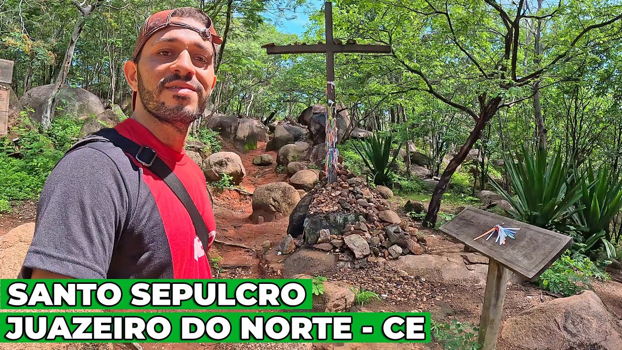 Assim está o Santo Sepulcro de Juazeiro do Norte Antes da Semana Santa