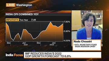 IMF Reduces India’s 2022 GDP Growth Forecast to 6.8%