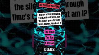 Cryptic Challenge: Unlock the Riddle's Secret! #riddlemaster #riddles #brainteaser #foryou