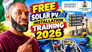 Free Solar PV Installations training 2026