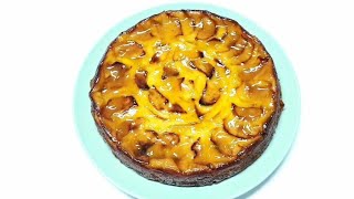 Tarta de manzana| muy fácil de preparar.