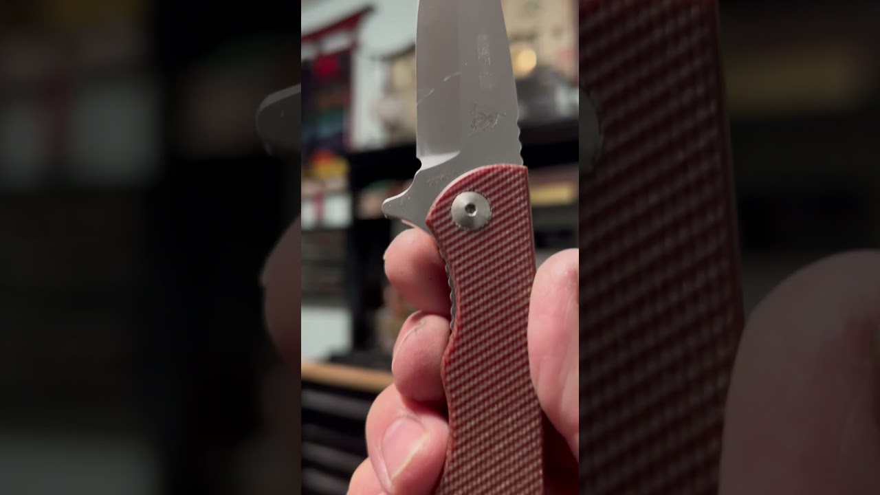 TOPS Knives MSF-4.0 Mini Scandi Folder Knife Upclose and Personal
