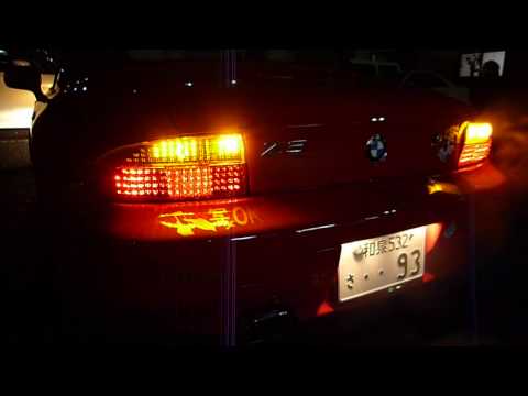 S.F.T　BMW　Z3 テールカスタム　車体搭載後。