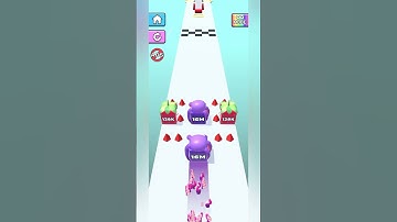 Jelly Run 2048 | All Levels Gameplay | Android, iOS | Satisfying Mobile Games | New Skin
