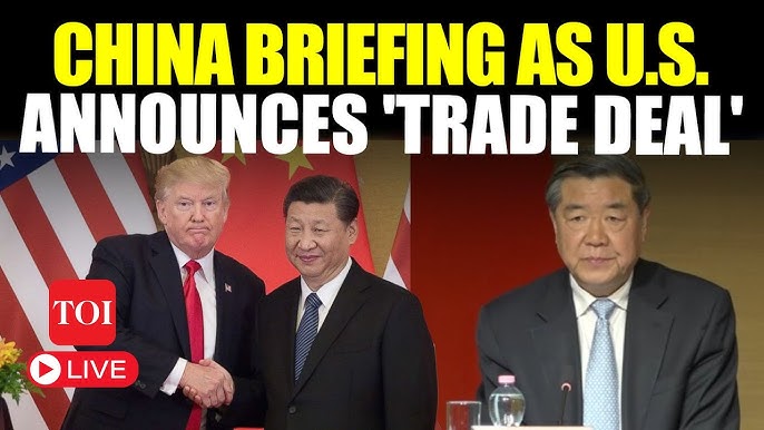 U.S-China Tariffs: China's BIG Briefing After White House Announces 'Trade  Deal' I Geneva Talks - YouTube