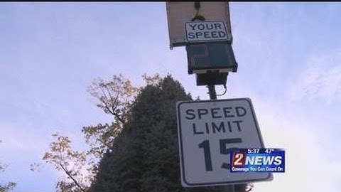11/5 - 5:30pm - Radar Speed Limit Signs Installed on Lakeside Drive