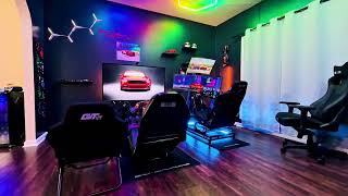 Dream Gaming Room Upgrade with RGB Hexagon Lights ✨
