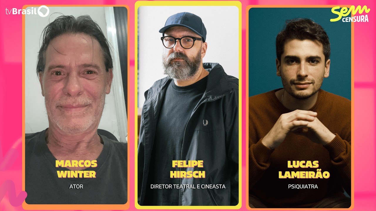 🔴 SEM CENSURA RECEBE MARCOS WINTER, FELIPE HIRSCH E LUCAS LAMEIRÃO