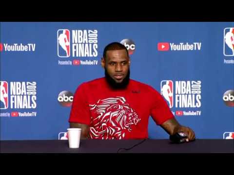 LeBron James & Kevin Love Interview | NBA Finals Game 3 Media ...