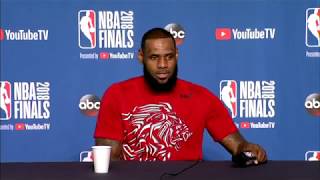 LeBron James & Kevin Love Interview | NBA Finals Game 3 Media Availability