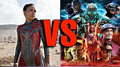 Makkari (ETERNALS ) vs The Flash | marvel eternals