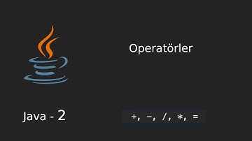Java 2 - Operatörler