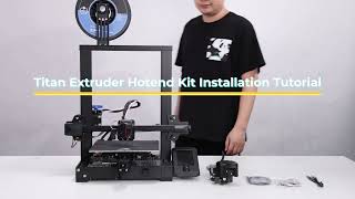 Two in one: Titan Extruder + High Temperature High Flow Hotend Kit Installation Guide
