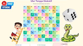 Canva AI : Tutorial Membuat Game Edukatif Ular Tangga & Dadu | Belajar Sambil Bermain untuk Siswa screenshot 2