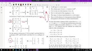 4.2 || Null Spaces, Column Spaces, and Linear Transformations (Suggested Questions)