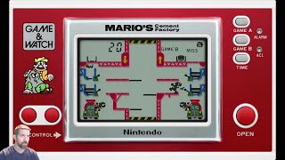 Nintendo MARIO'S Cement Factory ゲーム&ウォッチ Nintendo Game & Watch: Mario's Cement Factory (New Wide Screen