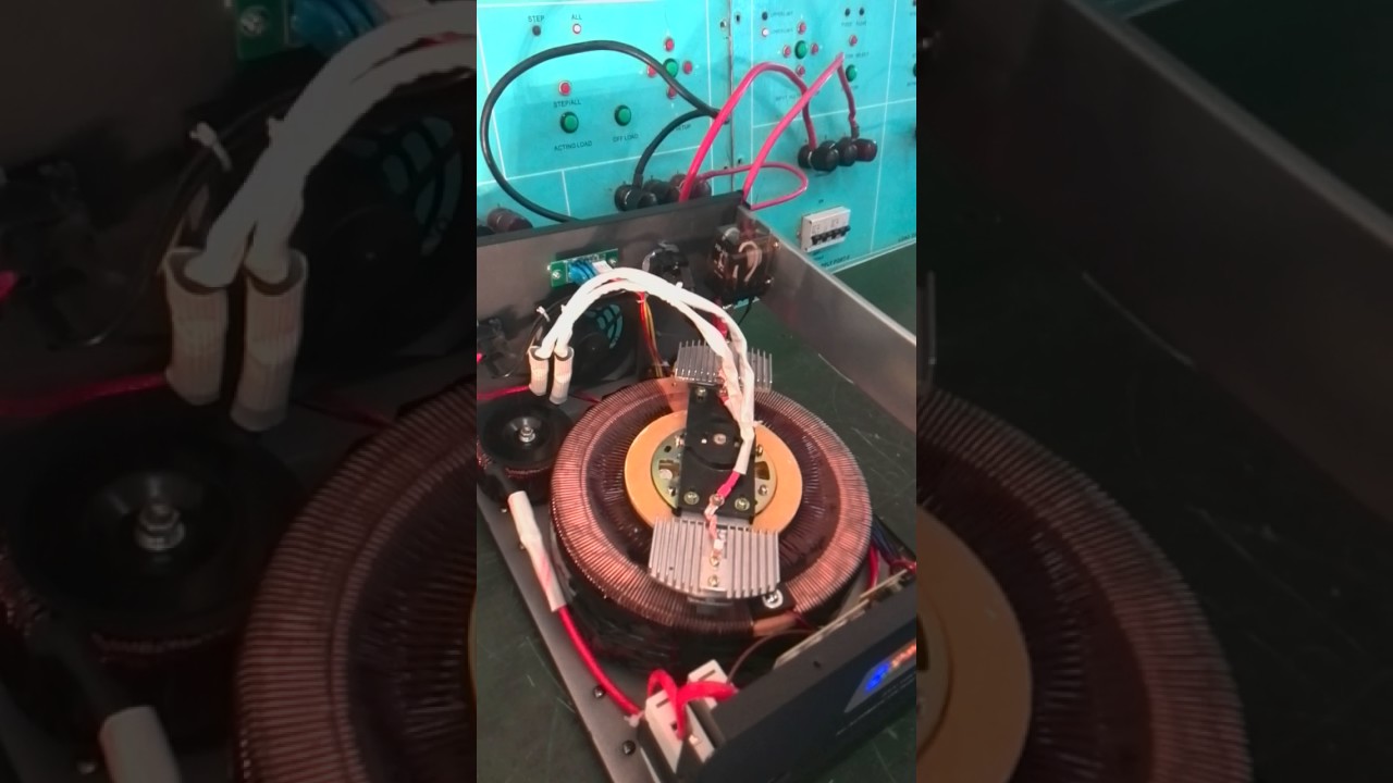 Powerhero 10kva Servo Motor Automatic Voltage Stabilizer Sample Testing Voltage Regulator Stability Automatic