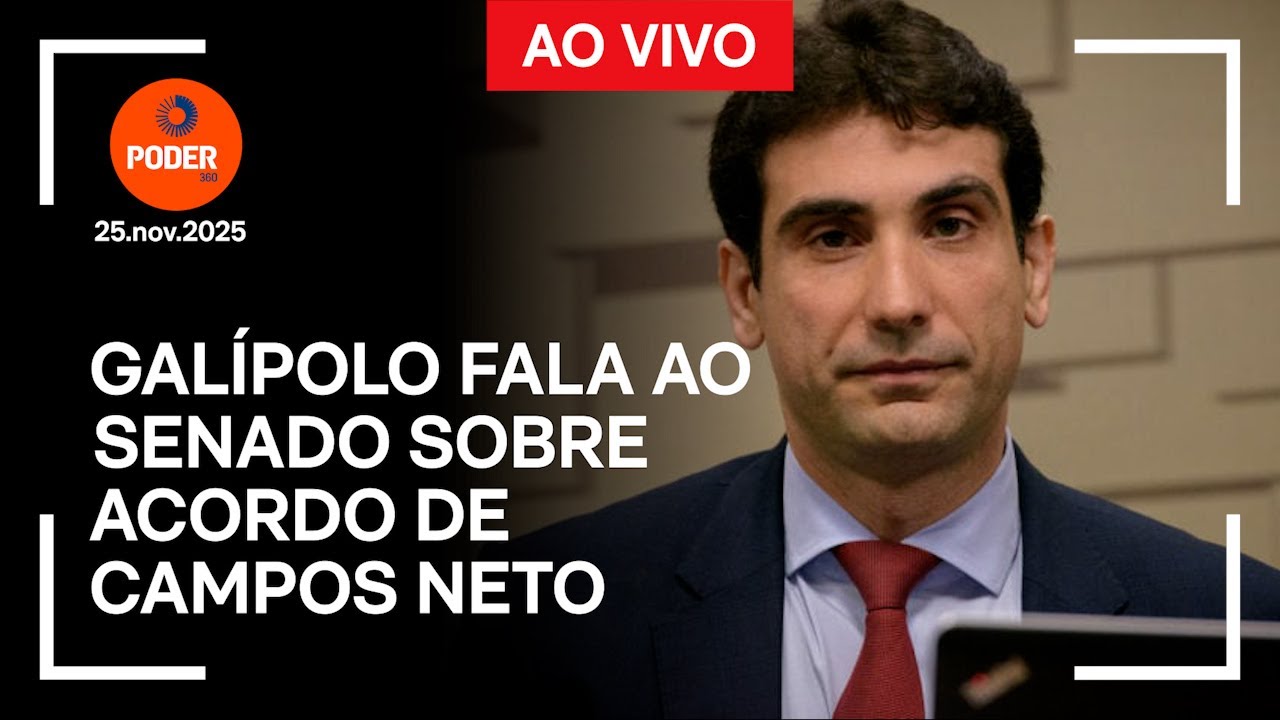 Ao vivo: Galípolo fala ao Senado sobre acordo de R$ 300 mil de Campos Neto com o BC