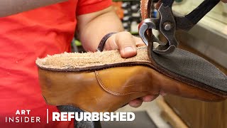 How Dress Shoes Are Professionally Restored | Refurbished