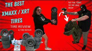XMAXX AND XRT Tire review and tire gluing