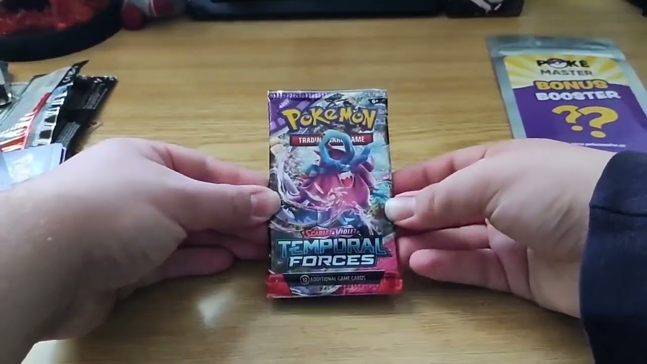 Otevírání Pokemon Zardo cards mystery booster pack s 