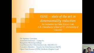 tSNE Simplified (Dimensionality Reduction)