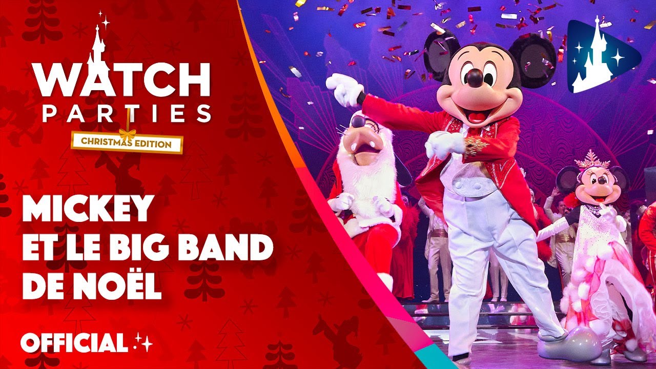 Disneyland Paris Watch Parties - Mickey et le Big Band de Noël 🥁✨