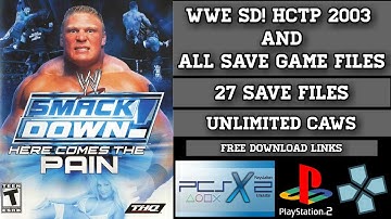 WWE SD! HCTP 2003 & All Save Game Files | Free Download |