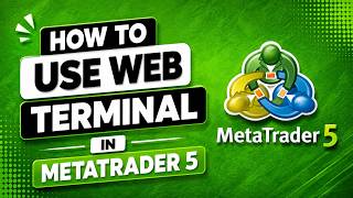 HOW TO USE webterminal in metatrader 5  mt5 web terminal