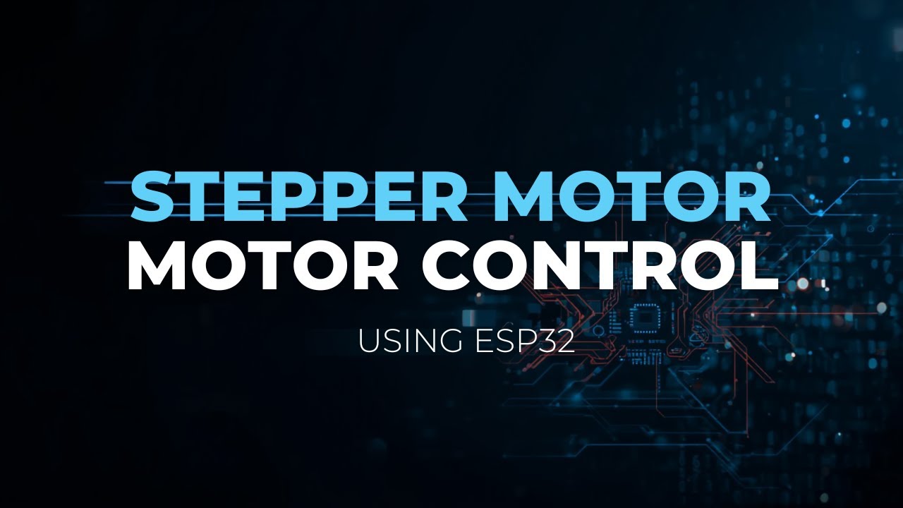 Stepper Motor Control with ESP32 | ULN2003 Driver | ESP32IIoT 