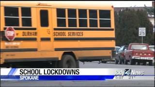 10 Spokane schools locked down during police chase