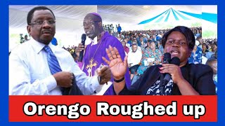 Total Shutdown Kisumu as Orengo whisked away from burial as Wanga Goons Chased him away over wantam