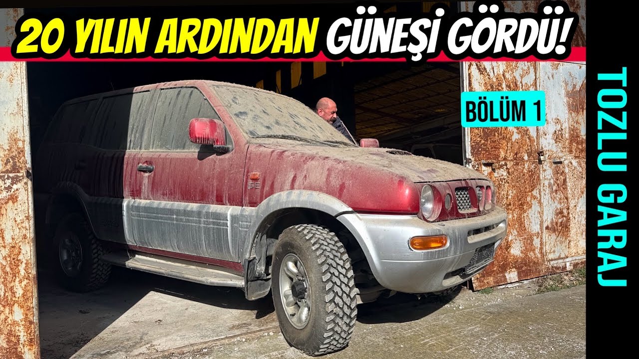TOZLU GARAJ | 20 Yıldır Yatan Nissan Terrano'yu Çıkardık! | 1.Bölüm: Bakım