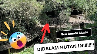 Ziarah Katolik : Goa Maria Legok Minang Goa maria Didalam Hutan