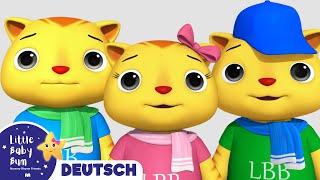 Drei kleine Kätzchen | Kinderlieder | LittleBabyBum